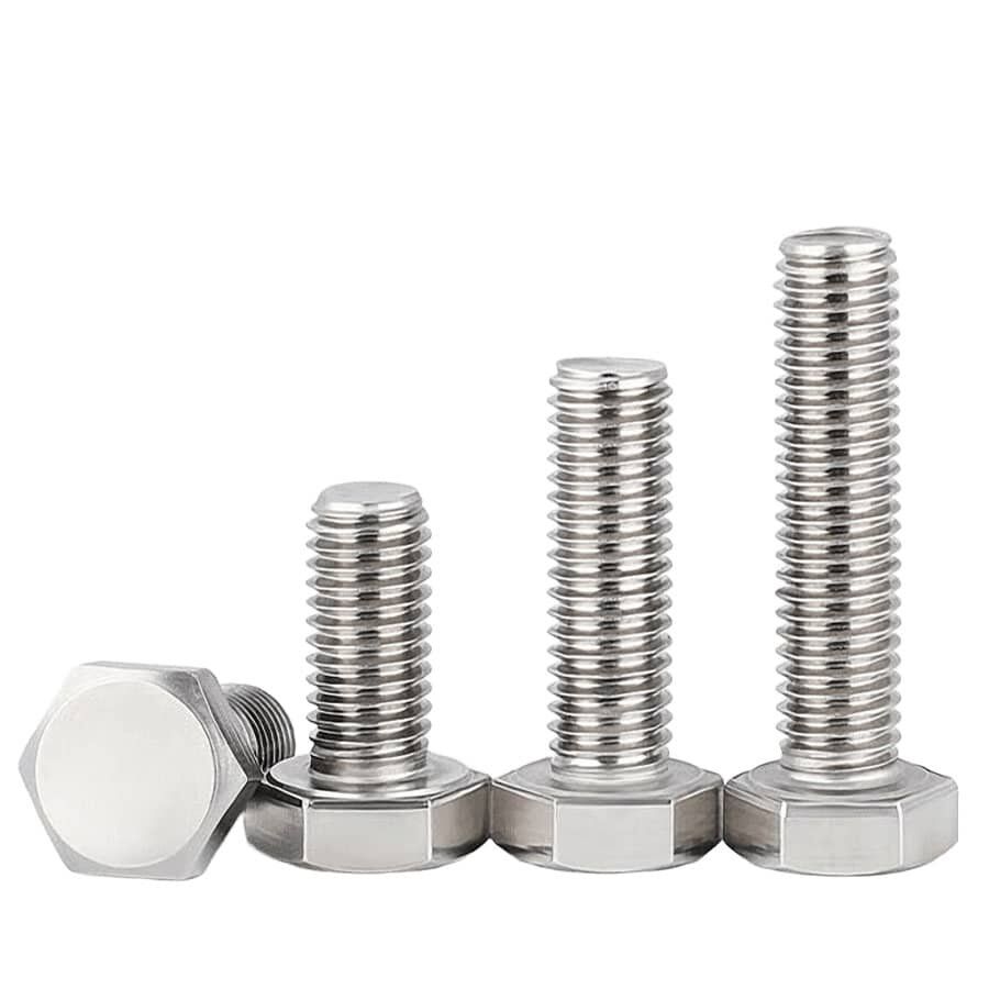 Bolts Hex Head Fully Threaded DIN933 A2-70 Stainless Steel 304-1 Bolts Hex Head Fully Threaded DIN933 A2-70 Stainless Steel 304-1