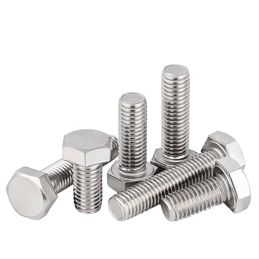 Bolts Hex Head Fully Threaded DIN933 A2-70 Stainless Steel 304-2 Bolts Hex Head Fully Threaded DIN933 A2-70 Stainless Steel 304-2