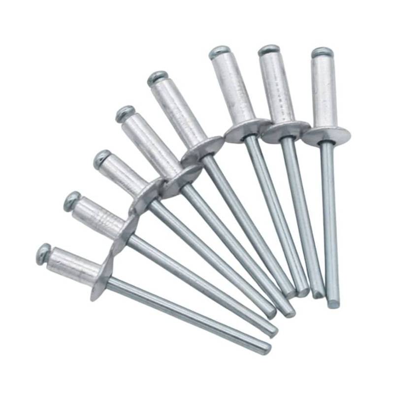 Rivet Open End Flat Round Dome Head Pop Blind Rivets GB 12618 50501008(aluminum-iron)-3 Rivet Open End Flat Round Dome Head Pop Blind Rivets GB 12618 50501008(aluminum-iron)-3