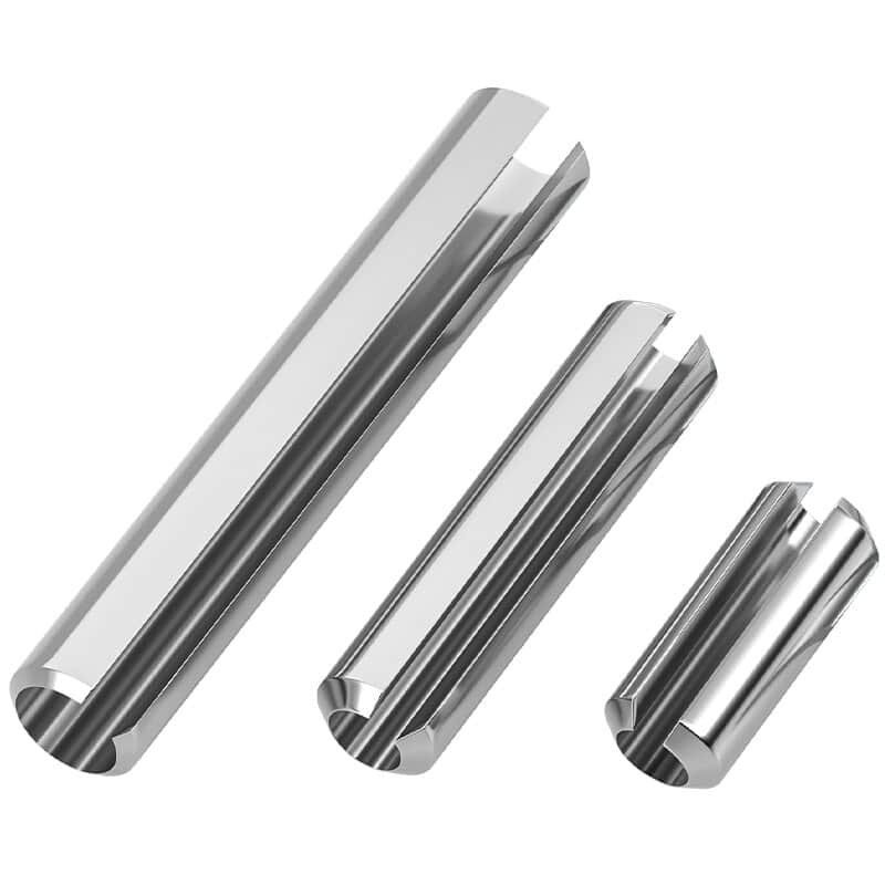 Slotted Spring Pins GB879 Stainless Steel 304 Roll Pin-2 Slotted Spring Pins GB879 Stainless Steel 304 Roll Pin-2