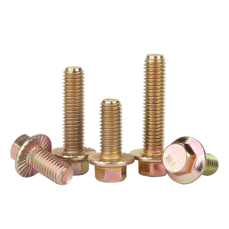 Bolts Hex Flange DIN6921 Class 8.8 Carbon Steel 10B21-2 Bolts Hex Flange DIN6921 Class 8.8 Carbon Steel 10B21-2