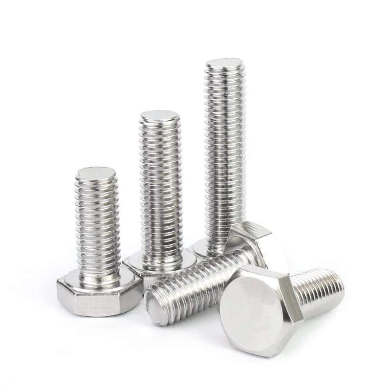 Bolts Hex Head Fully Threaded DIN933 A4-70 Stainless Steel 316-2 Bolts Hex Head Fully Threaded DIN933 A4-70 Stainless Steel 316-2