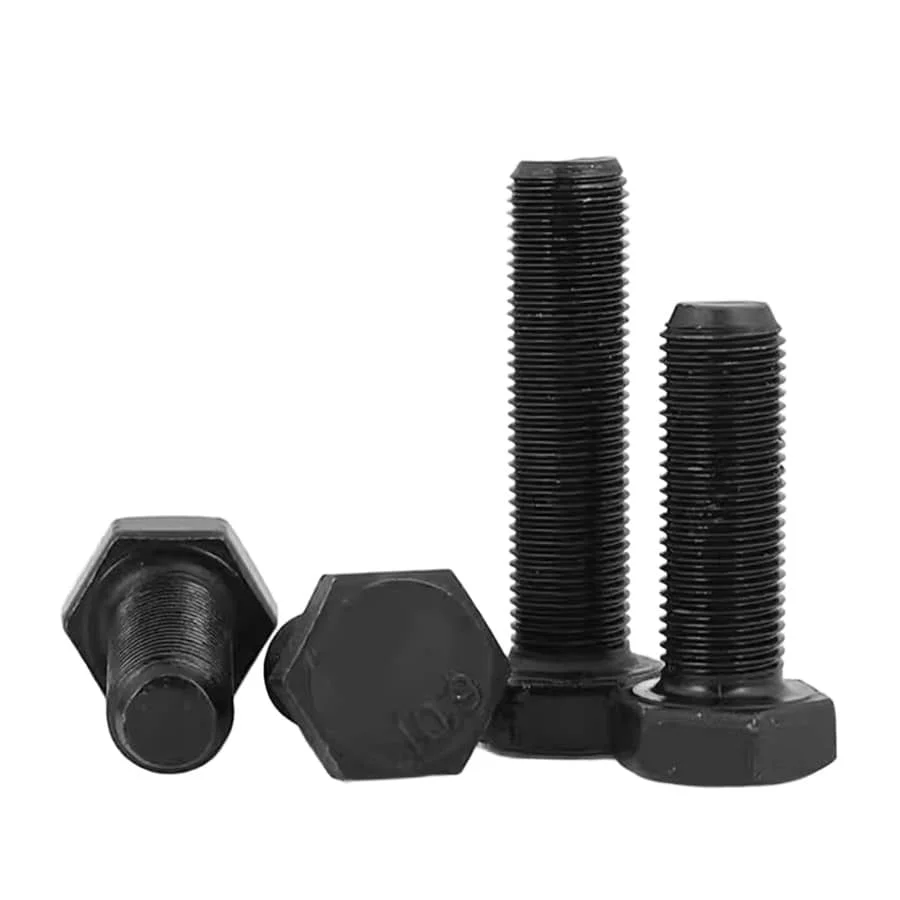 Bolts Hex Head Fully Threaded DIN933 Class 10.9 Alloy Steel Black-2 Bolts Hex Head Fully Threaded DIN933 Class 10.9 Alloy Steel Black-2