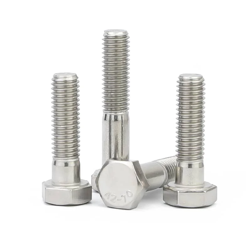 DIN931 Hex Head Bolts Half Thread A2-50 Stainless Steel 304-2 DIN931 Hex Head Bolts Half Thread A2-50 Stainless Steel 304-2