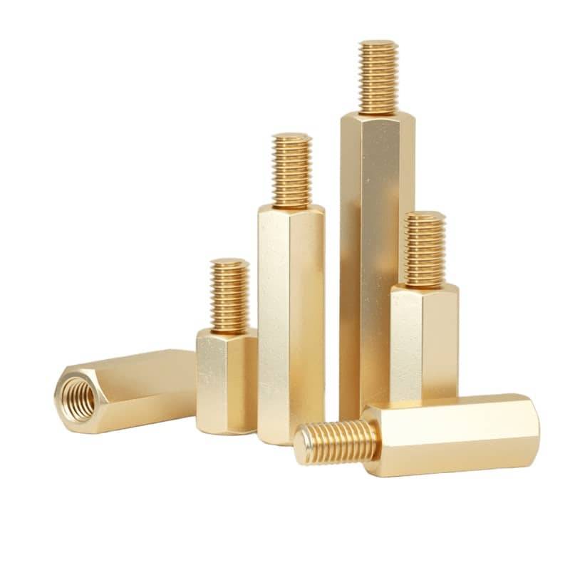 Copper Stud Single Pass Hexagonal Column YJT 13001 BrassC3604-2 Copper Stud Single Pass Hexagonal Column YJT 13001 BrassC3604-2