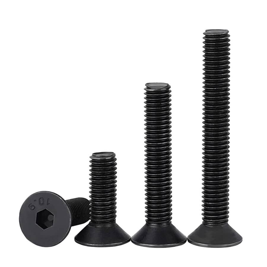 Machine Screws Hex Socket Flat Head Cap DIN7991 1022 carbon steel -1 Machine Screws Hex Socket Flat Head Cap DIN7991 1022 carbon steel -1