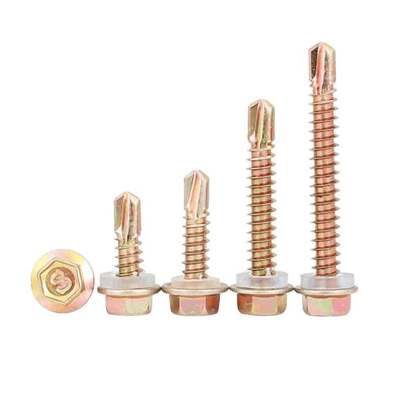 Self drilling Screws Hex Washer Head DIN7504K 1022(Carbon Steel)-3 Self drilling Screws Hex Washer Head DIN7504K 1022(Carbon Steel)-3