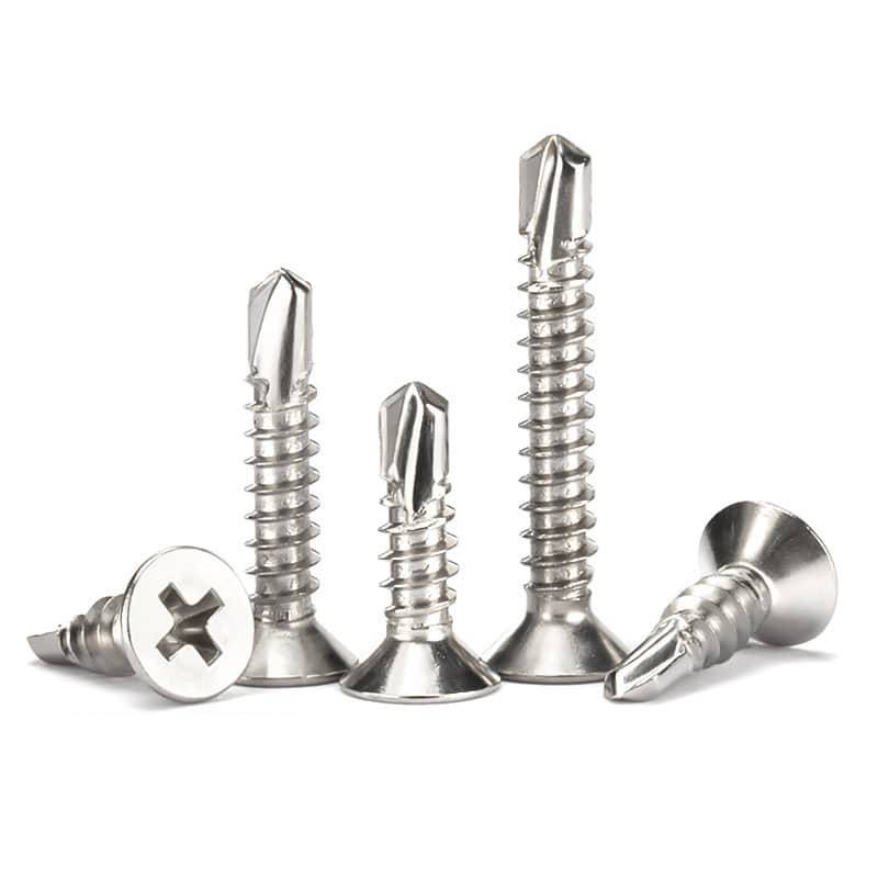 Self drilling Screws Phillips Flat Head DIN7504O Stainless Steel 316-1 Self drilling Screws Phillips Flat Head DIN7504O Stainless Steel 316-1