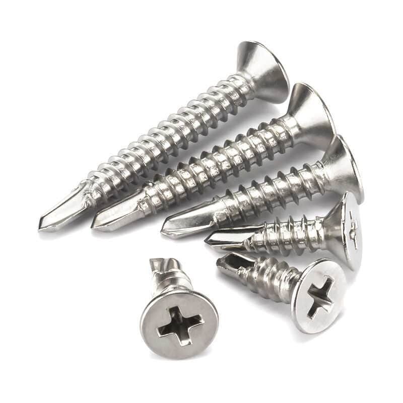 Self drilling Screws Phillips Flat Head DIN7504O Stainless Steel 316-2 Self drilling Screws Phillips Flat Head DIN7504O Stainless Steel 316-2