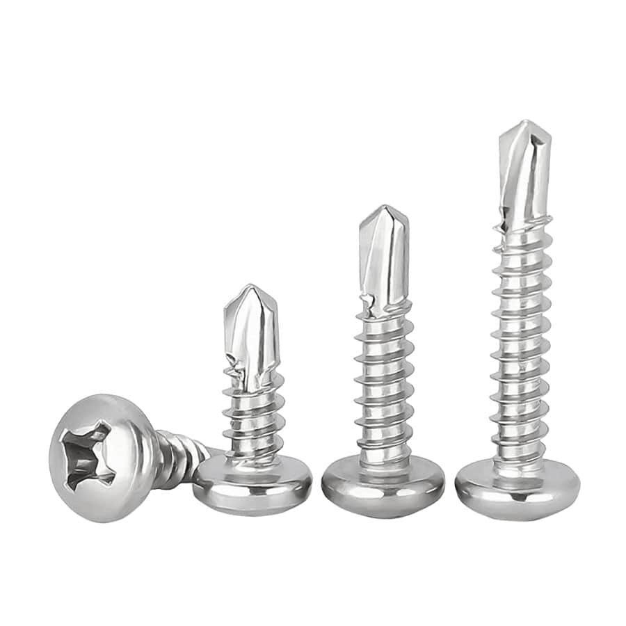 Self drilling Screws Phillips Pan Head DIN7504M Stainless Steel 304-3 Self drilling Screws Phillips Pan Head DIN7504M Stainless Steel 304-3