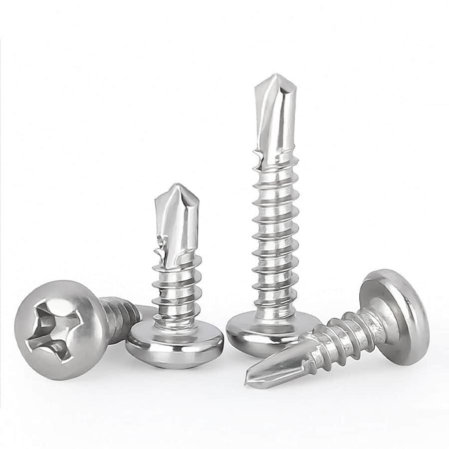 Self drilling Screws Phillips Pan Head DIN7504M Stainless Steel 316-1 Self drilling Screws Phillips Pan Head DIN7504M Stainless Steel 316-1