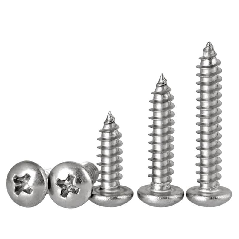 Self tapping Screws Pan Head DIN7981 Stainless Steel 316-1 Self tapping Screws Pan Head DIN7981 Stainless Steel 316-1