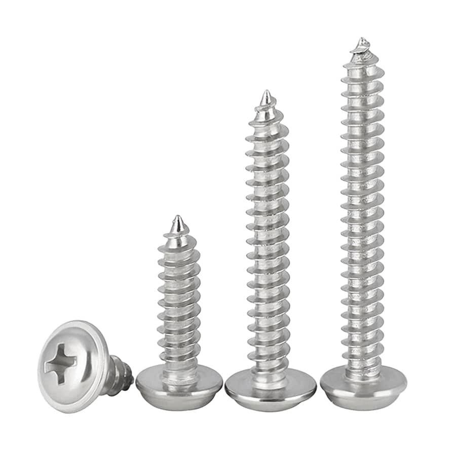 Self tapping Screws Phillips Truss Head DIN968 Stainless Steel 316-1 Self tapping Screws Phillips Truss Head DIN968 Stainless Steel 316-1
