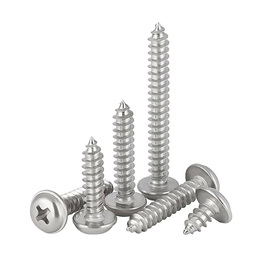 Self tapping Screws Phillips Truss Head DIN968 Stainless Steel 316-2 Self tapping Screws Phillips Truss Head DIN968 Stainless Steel 316-2